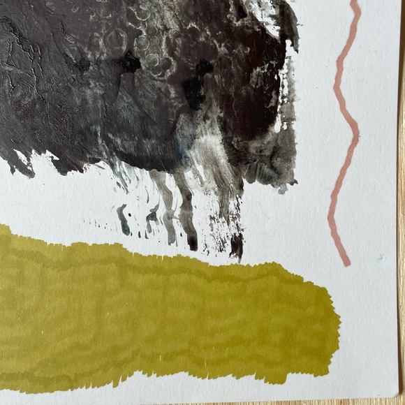 Mixed media abstract art - Picture 4 of 5